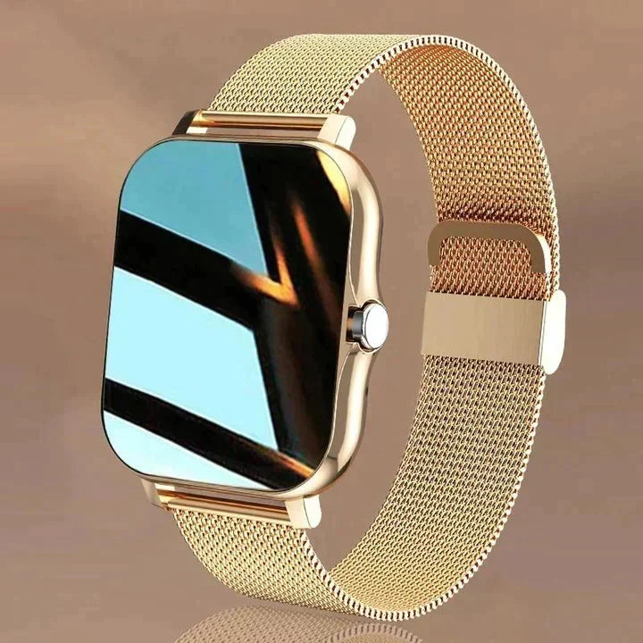 Smartwatch with Health Monitoring, Fitness Tracking and Bluetooth Notifications