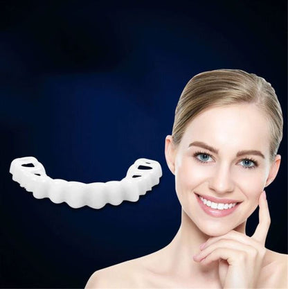 Snap-On Denture for a Brighter Looking Smile with DIY Moulding
