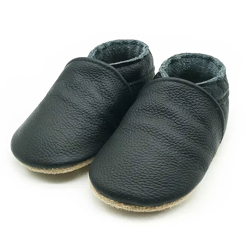 Soft Baby Booties with Elastic Closure for Newborns and Infants