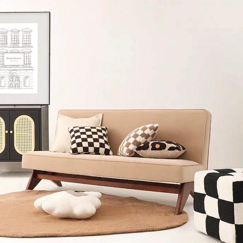 Soft Cotton Blend Checkered Cushion Cover for Warm and Stylish Home Decor