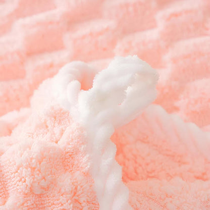 Soft Microfibre Bath Towel Set with Quick Drying Fabric and Hanging Loops