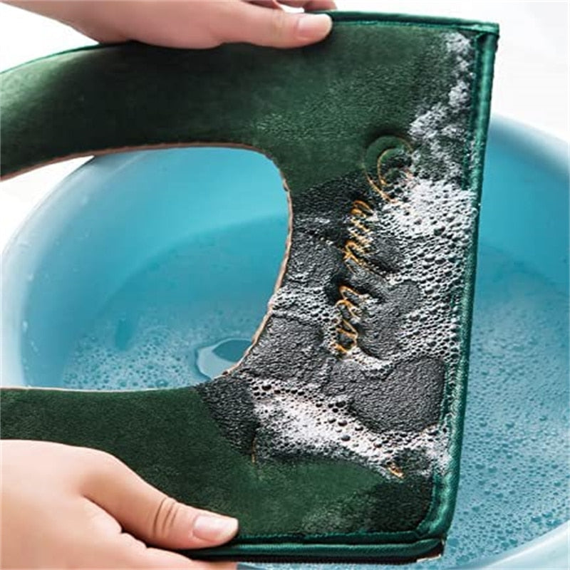 Soft Universal Toilet Seat Cover with Zipper and Handle