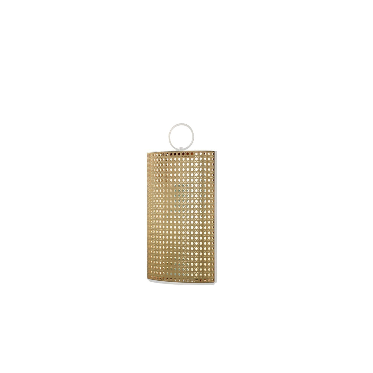 Solar Outdoor Lantern with Remote Control and Rattan Design