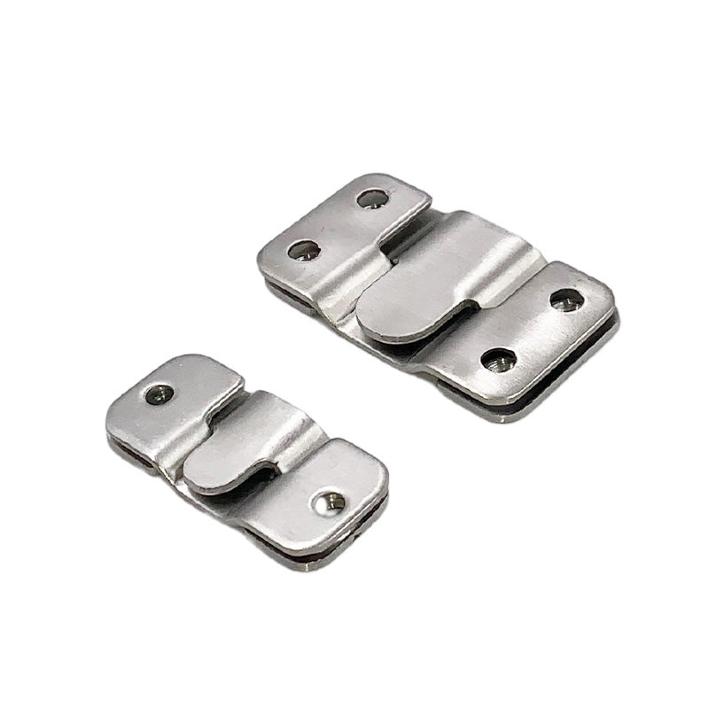 Stainless Steel Interlocking Z-Clip Flush Mount Brackets for Wall Hanging