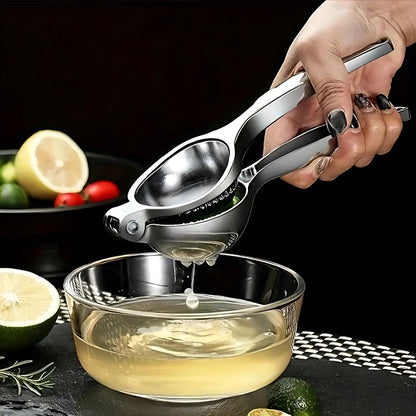 Stainless Steel Manual Citrus Juicer – Ergonomic Hand Press for Fresh Citrus Juice