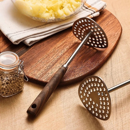 Stainless Steel Potato Masher – Ergonomic Handle for Mashing Potatoes and Soft Foods