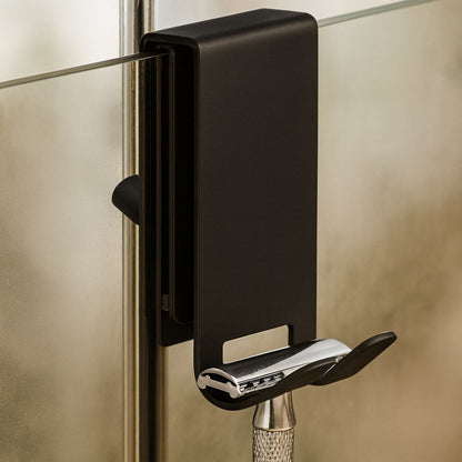 Stainless Steel Shower Hooks for Frameless Glass Doors, Polished Bathroom Towel Hooks