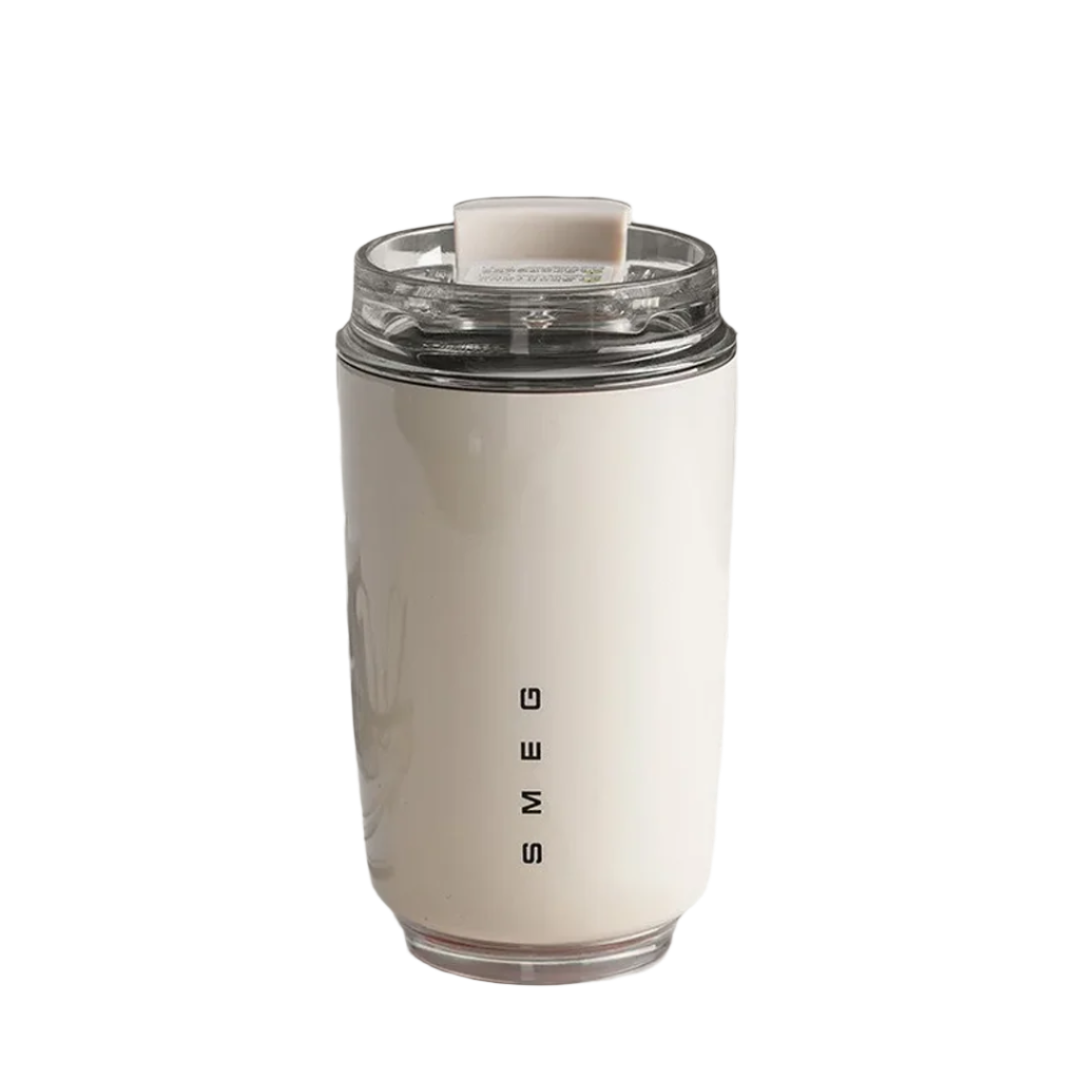 Stainless Steel Thermos Mug with Leak-Resistant Design for Hot and Cold Drinks