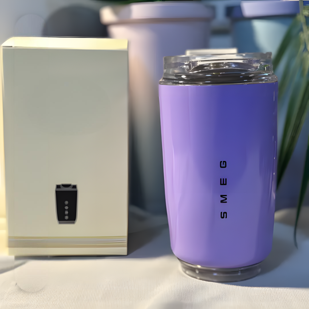 Stainless Steel Thermos Mug with Leak-Resistant Design for Hot and Cold Drinks