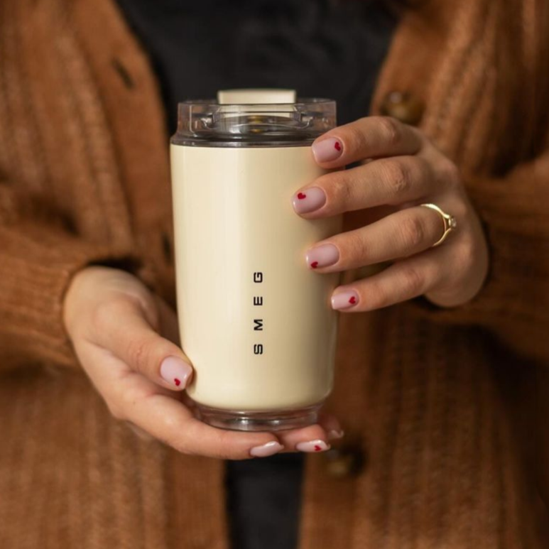 Stainless Steel Thermos Mug with Leak-Resistant Design for Hot and Cold Drinks