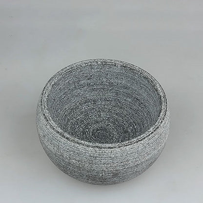 Stoneware Shaving Bowl for Soap and Cream Lather