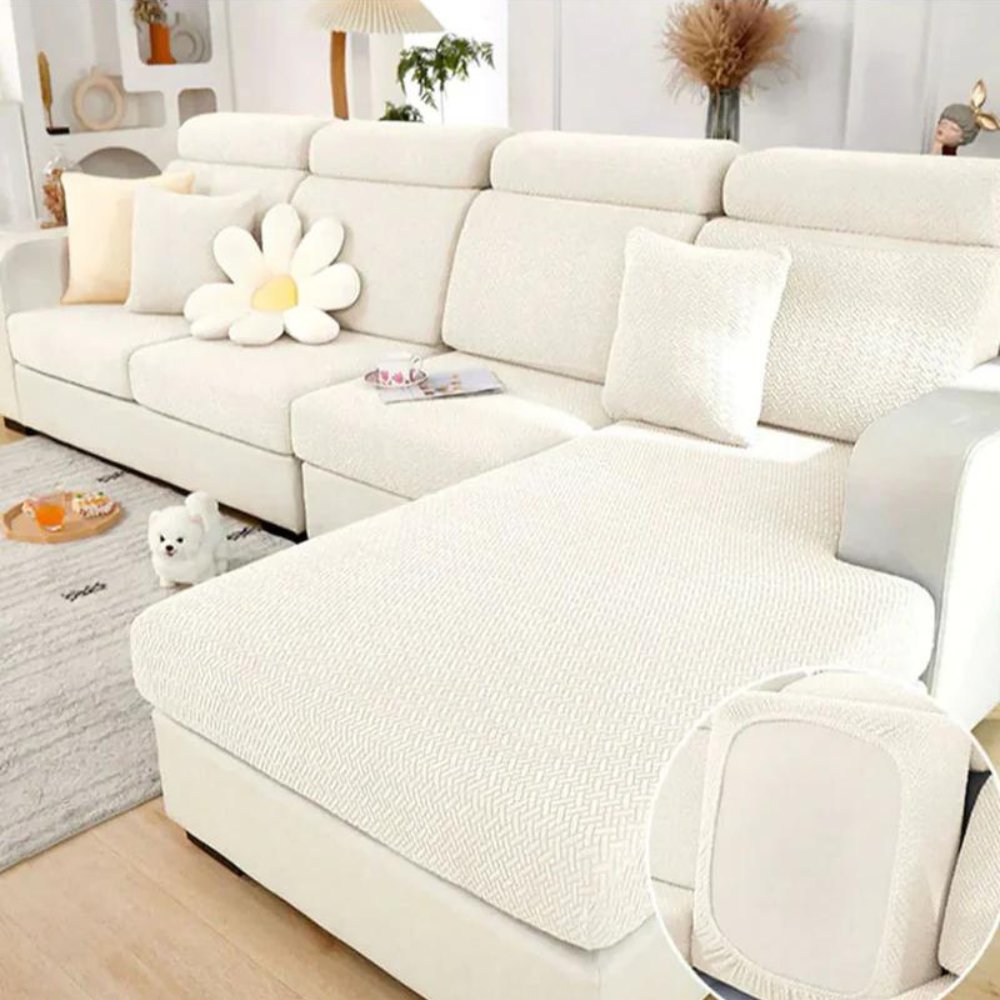 Stretch Sofa Protector Cover for Hair, Spills and Stains