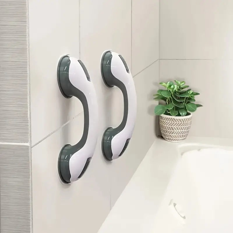 Suction Cup Safety Grab Bar with Non-Slip Grip for Smooth Surfaces