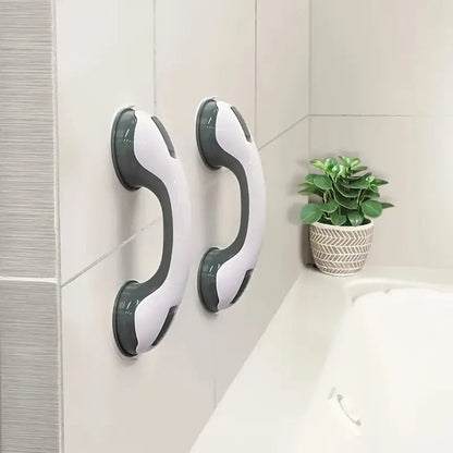 Suction Cup Safety Grab Bar with Non-Slip Grip for Smooth Surfaces