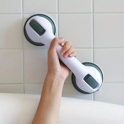 Suction Cup Safety Grab Bar with Non-Slip Grip for Smooth Surfaces
