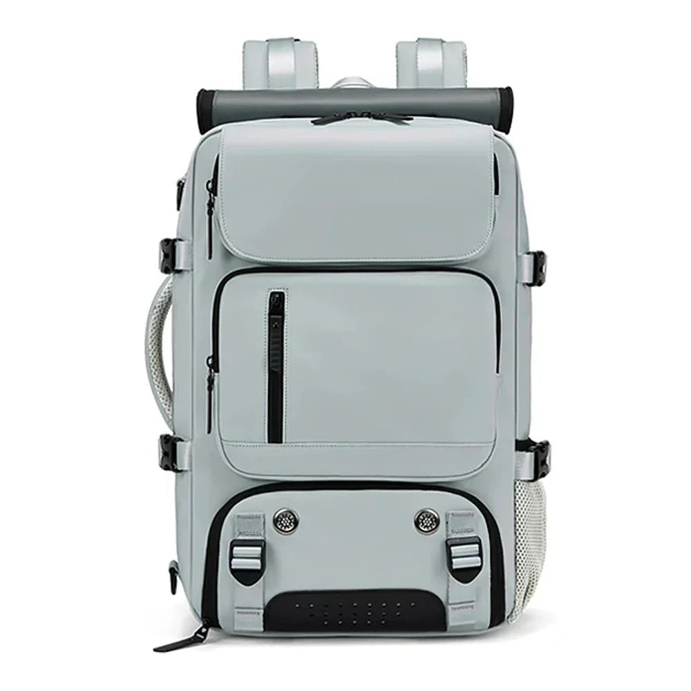 TRAVELMAX Waterproof Travel Backpack with USB Charging and Shoe Compartment