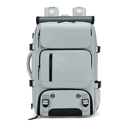 TRAVELMAX Waterproof Travel Backpack with USB Charging and Shoe Compartment