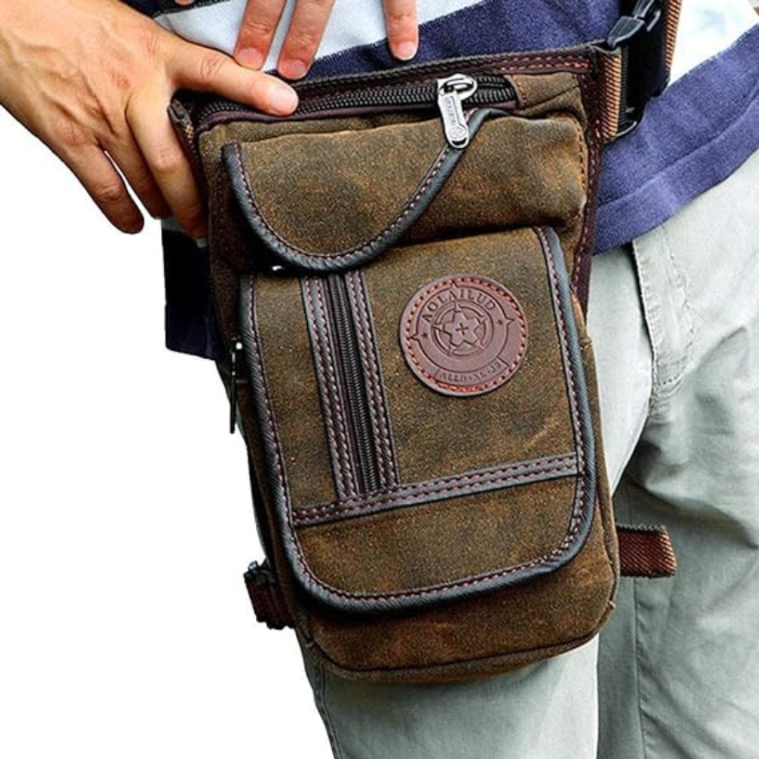 Tactical Drop Leg Bag Waterproof Outdoor Thigh Bag Motorcycle Hiking Travel Utility Bag