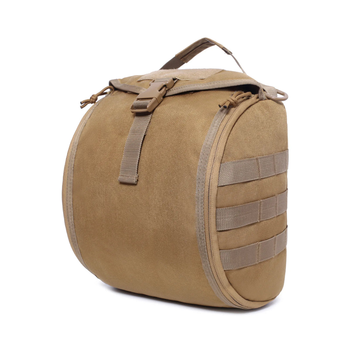 Tactical MOLLE Helmet Bag with 6L Capacity and Protective Inner Lining