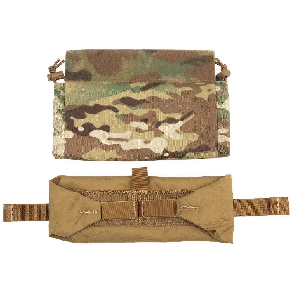 Tactical Roll-Up EMT IFAK Pouch with MOLLE Compatibility and 500D Nylon