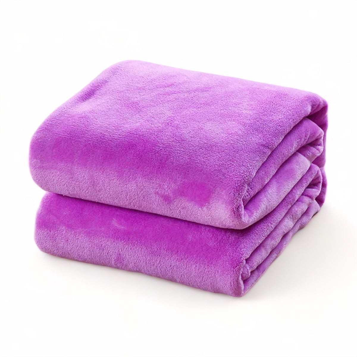 Thick Warm Microfibre Fleece Blanket for Bed and Sofa