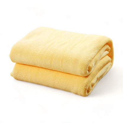 Thick Warm Microfibre Fleece Blanket for Bed and Sofa
