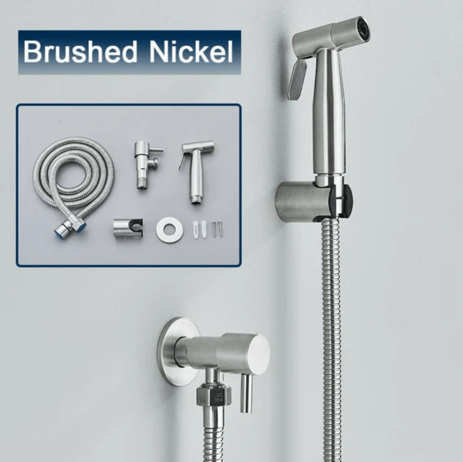 Toilet Bidet Sprayer with Adjustable Water Pressure for Hygienic Bathroom Cleaning
