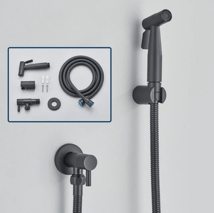 Toilet Bidet Sprayer with Adjustable Water Pressure for Hygienic Bathroom Cleaning
