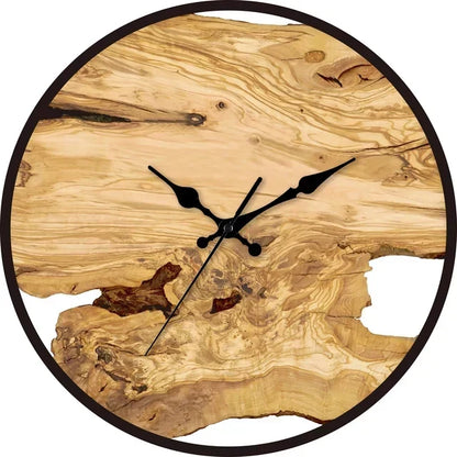 Transparent Acrylic Wall Clock with Clear Dial and Silent Movement