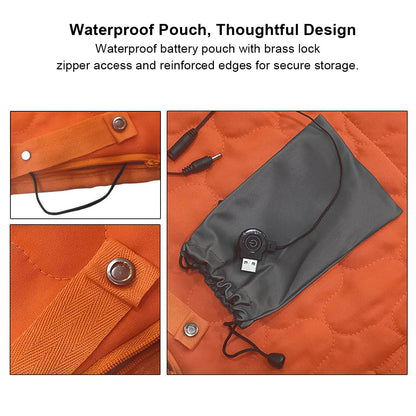 USB Heated Yoga Mat with Five Heating Zones and Adjustable Temperature