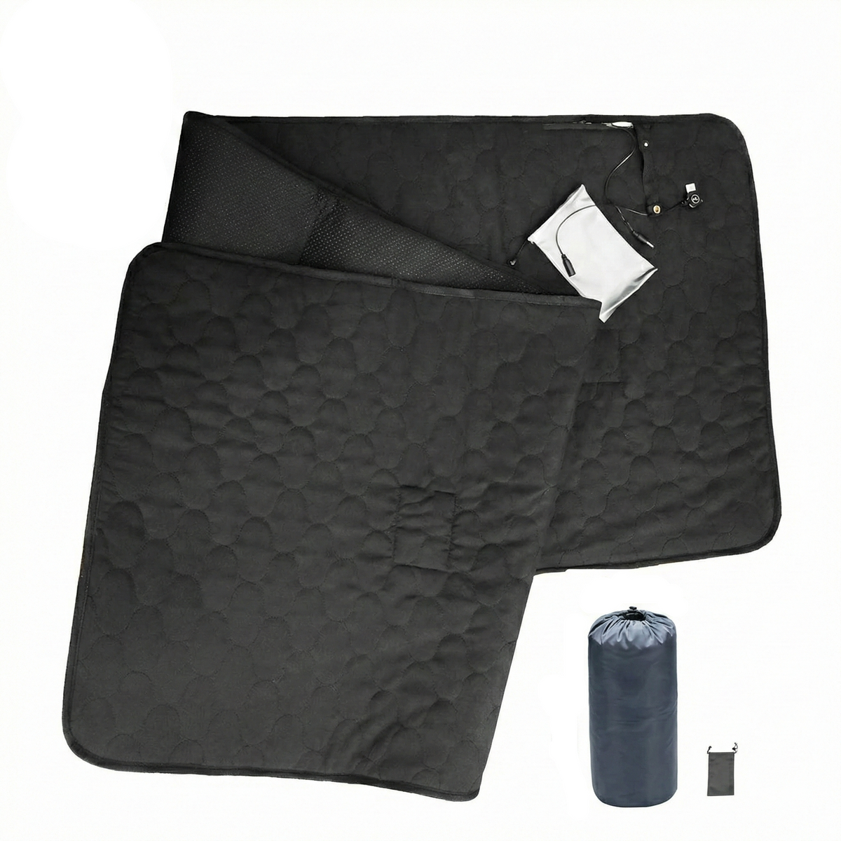USB Heated Yoga Mat with Five Heating Zones and Adjustable Temperature