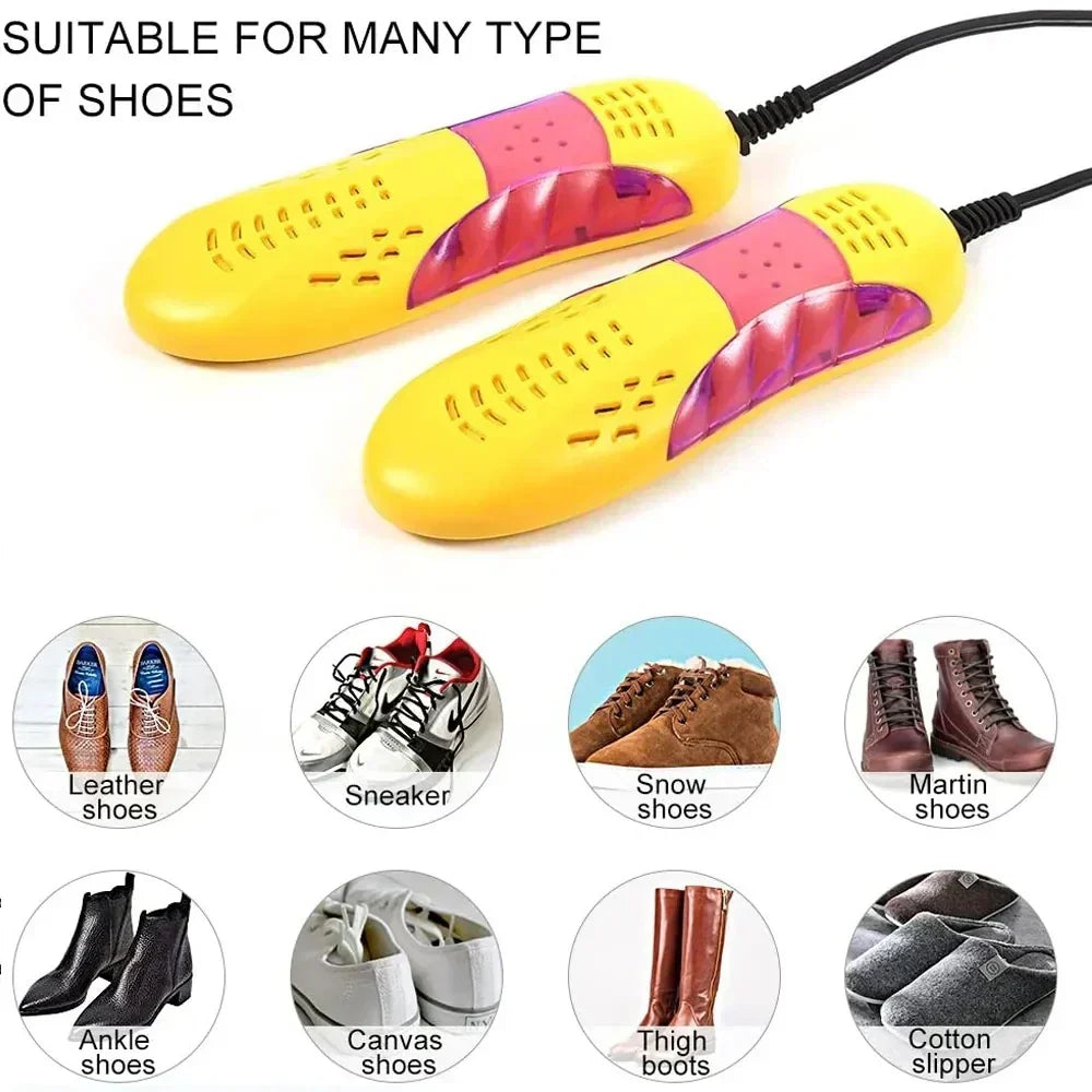 UV Shoe Dryer with Odour Reduction and Footwear Warming