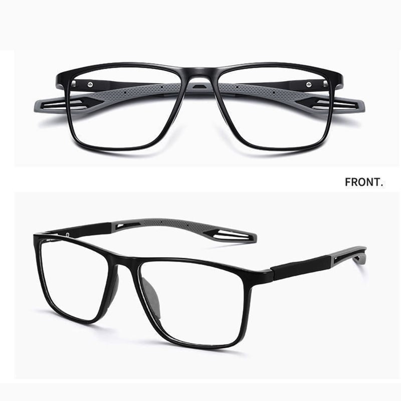 Ultra-Light Progressive Anti-Blue Light Glasses with Titanium Frame