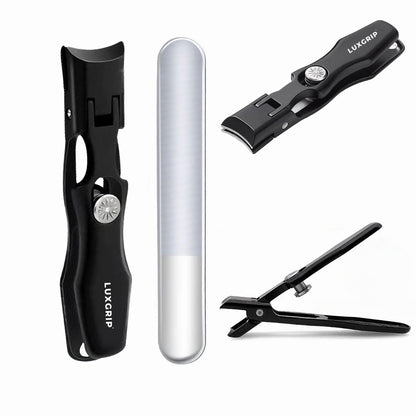 Ultra-Sharp Nail Clippers with Nail Catcher and Ergonomic Long Handles