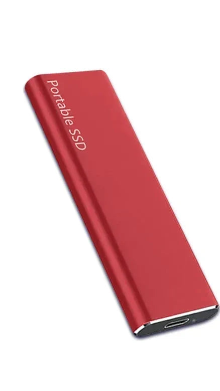 Ultrathin External Hard Drive 256GB with USB-C and Portable Design