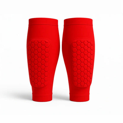 Unisex Padded Leg Guards with Breathable Compression for Sports