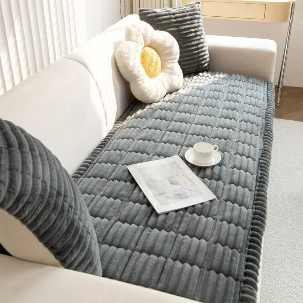 Velvet Sofa Cover – Elegant Protection with Timeless Style
