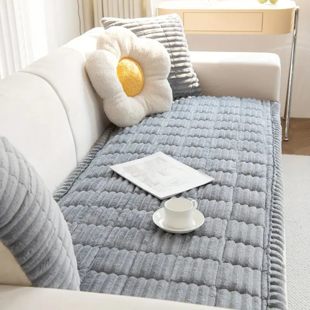 Velvet Sofa Cover – Elegant Protection with Timeless Style