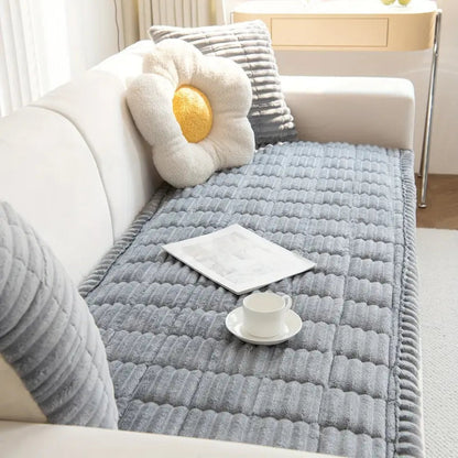 Velvet Sofa Cover – Elegant Protection with Timeless Style