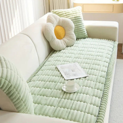 Velvet Sofa Cover – Elegant Protection with Timeless Style
