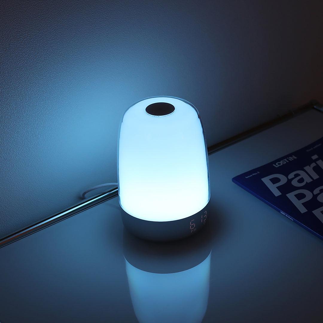 Wake-Up Light Alarm Clock with Sunrise Simulation and Dimmable LED