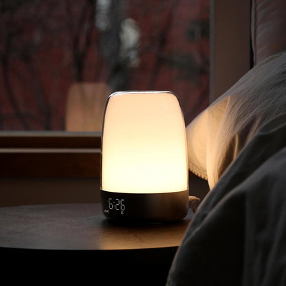 Wake-Up Light Alarm Clock with Sunrise Simulation and Dimmable LED