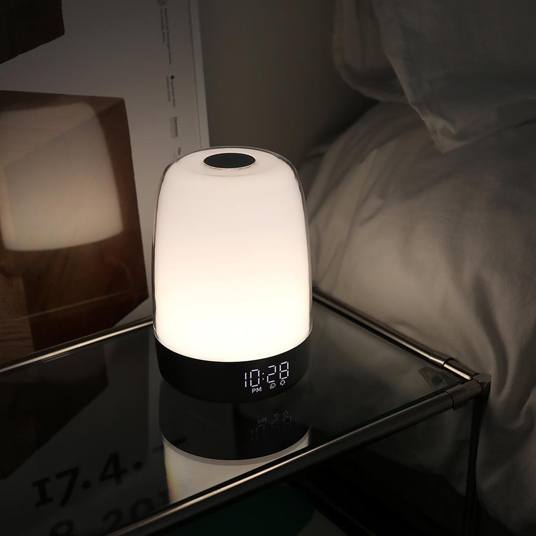 Wake-Up Light Alarm Clock with Sunrise Simulation and Dimmable LED