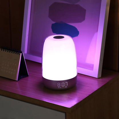 Wake-Up Light Alarm Clock with Sunrise Simulation and Dimmable LED