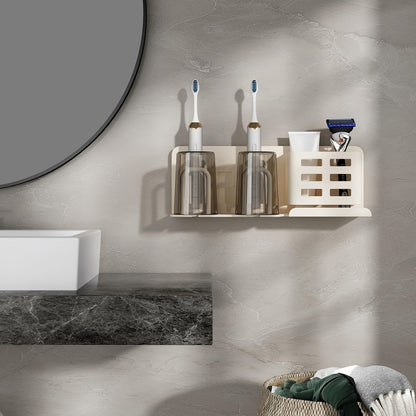 Wall Mounted Aluminum Electric Toothbrush Holder with Drainage Holes