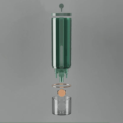 Wall-Mounted Shower Soap Dispenser 450ml with Self-Adhesive Installation