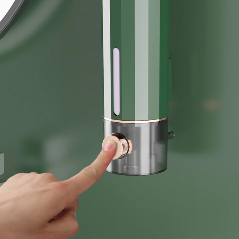 Wall-Mounted Shower Soap Dispenser 450ml with Self-Adhesive Installation