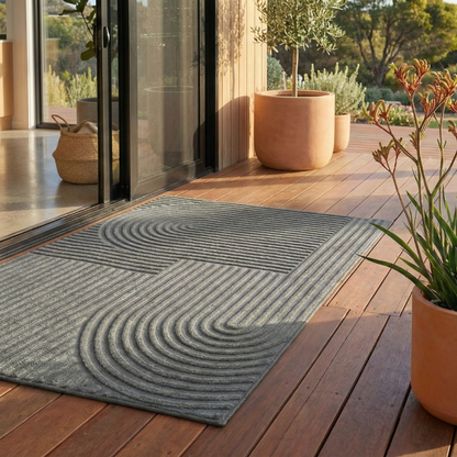 Water-Absorbing Door Mat with Non-Slip Rubber Backing for Indoor and Outdoor Use