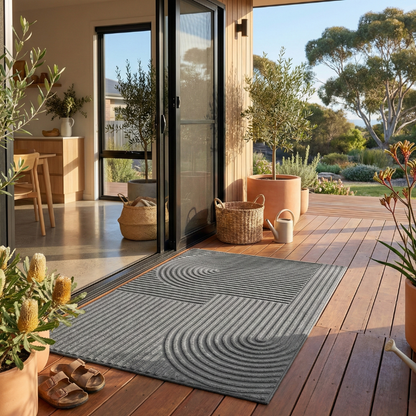 Water-Absorbing Door Mat with Non-Slip Rubber Backing for Indoor and Outdoor Use