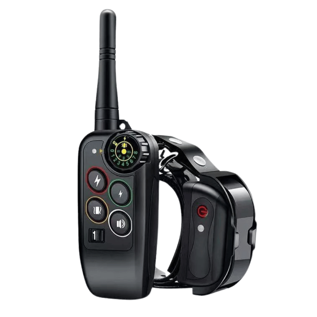 Waterproof 1000m Dog Training Collar with Remote Control